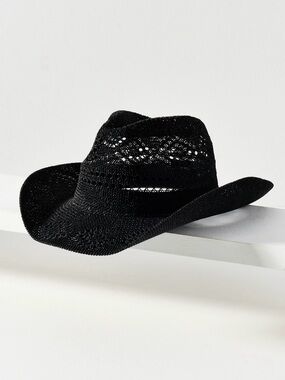Women’s straw rancher hat